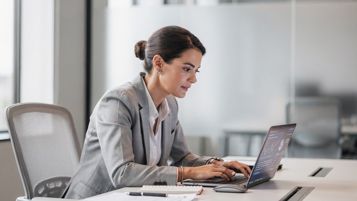 executive reviewing automation